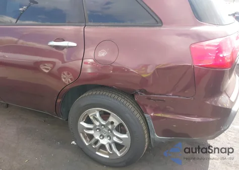 2008 Acura Mdx Sport Package z USA, uszkodzony, nr VIN 2HNYD28548H526460